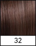 Extension capelli naturali con Clip Easy20 32 Castano Mogano