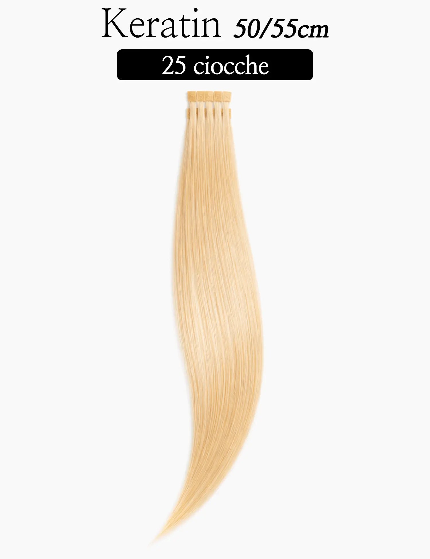 55cm - 25 ciocche Sohair Hair Extension