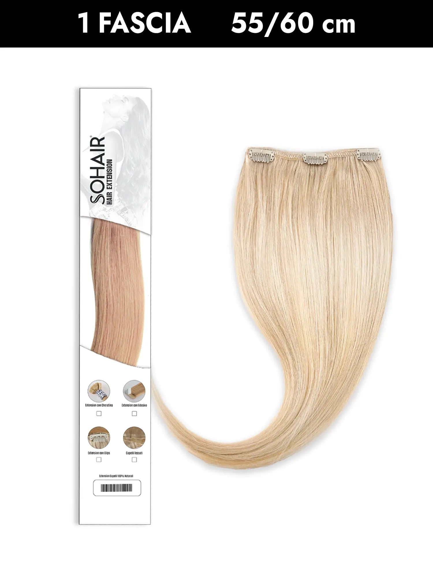 60 cm - 17,5g (Copia) Sohair Hair Extension