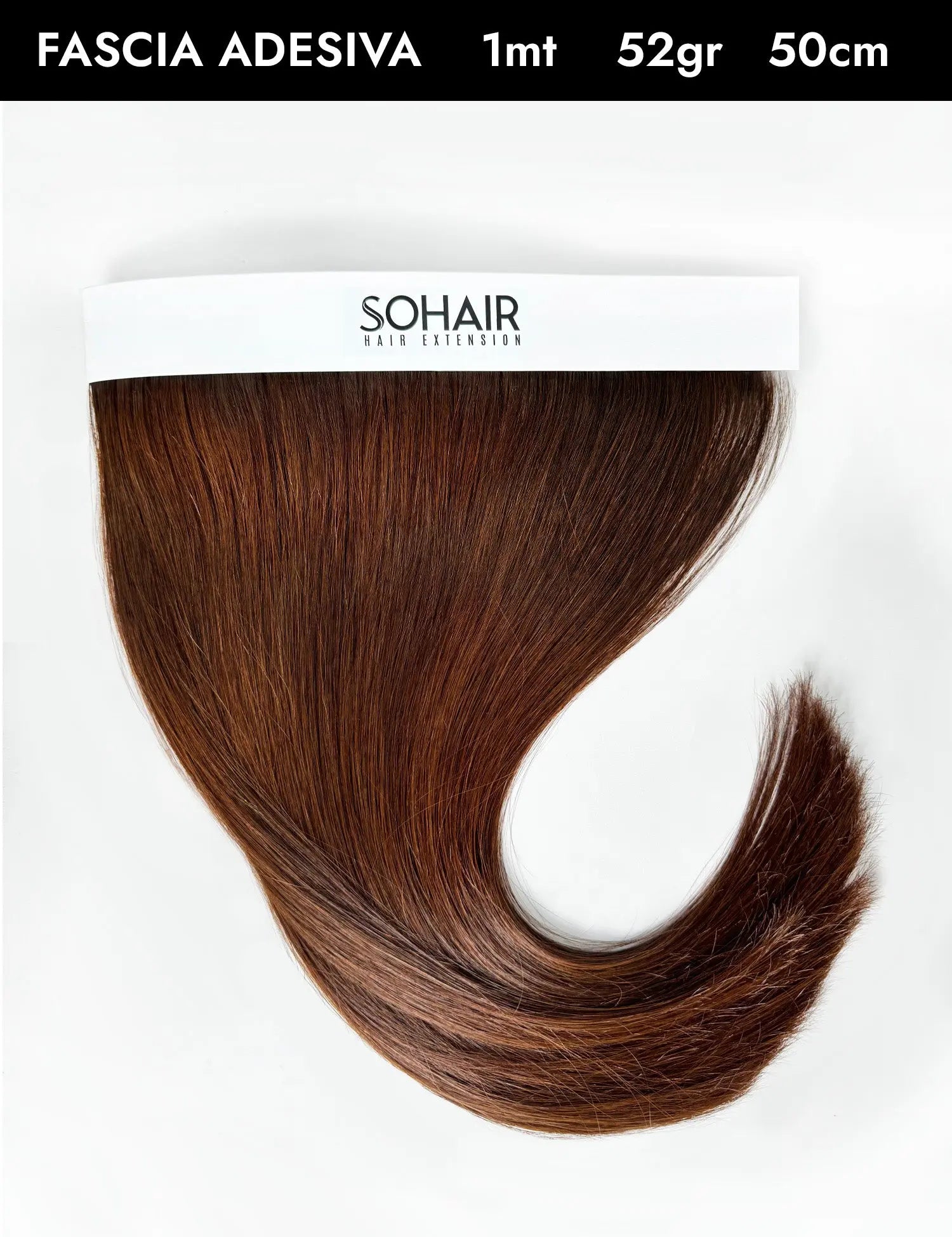 Fascia Hair Extension Adesiva da 1 metro 52 grammi - 50cm con Kit Omaggio