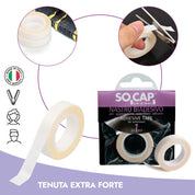 Rotolo Adesivo Di Ricambio Per Hair Extension Adesive Socap - 2 Metri