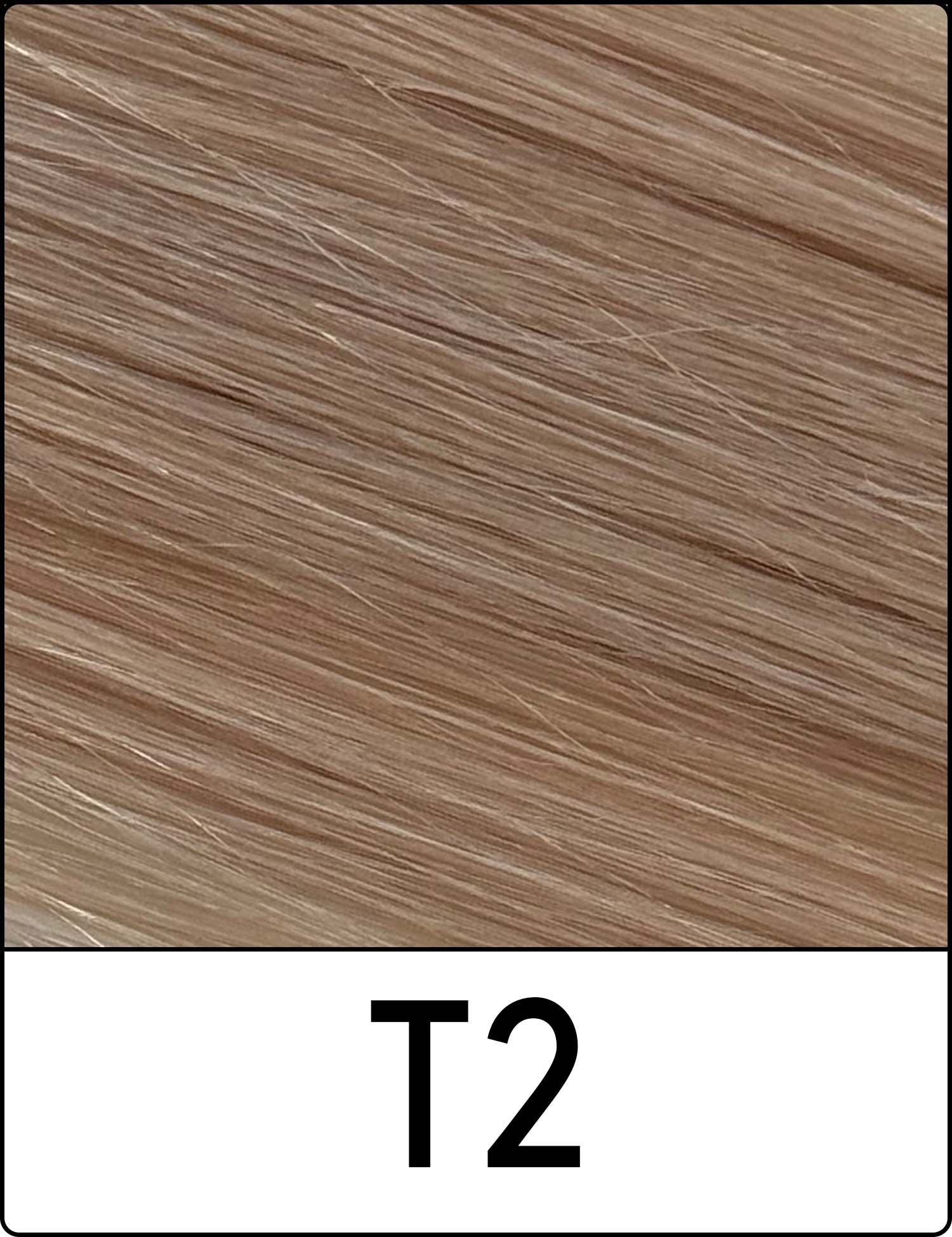 Hair Extension Adesive Premium Invisibili con Micro inserti 50 cm - 6 coppie con Ricambio Adesivi