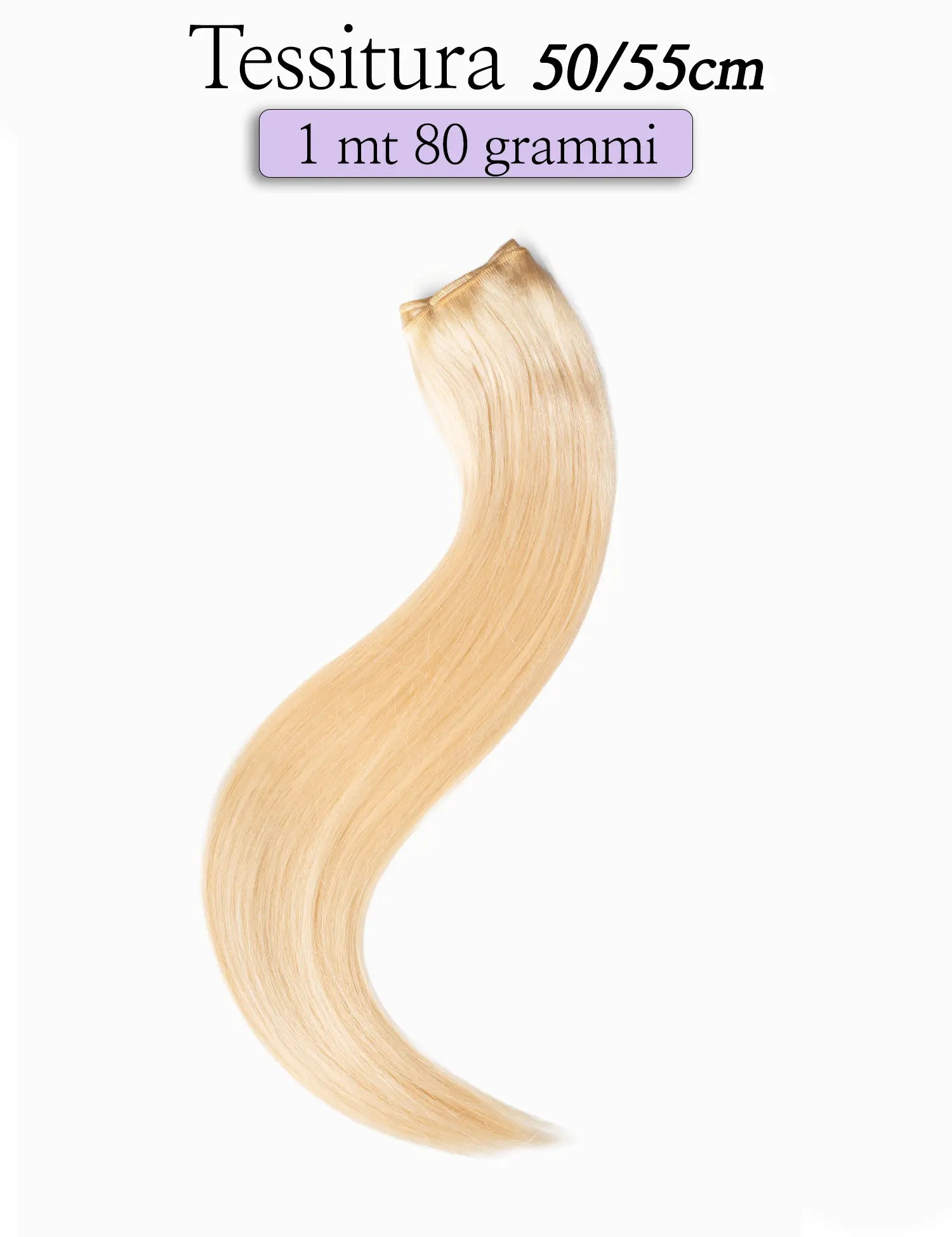 Hair Extension Capelli Tessitura CNT-L 50cm - 80g Sohair Hair Extension