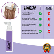 Bioremover per Hair Extension Adesive 100ml all olio di Argan